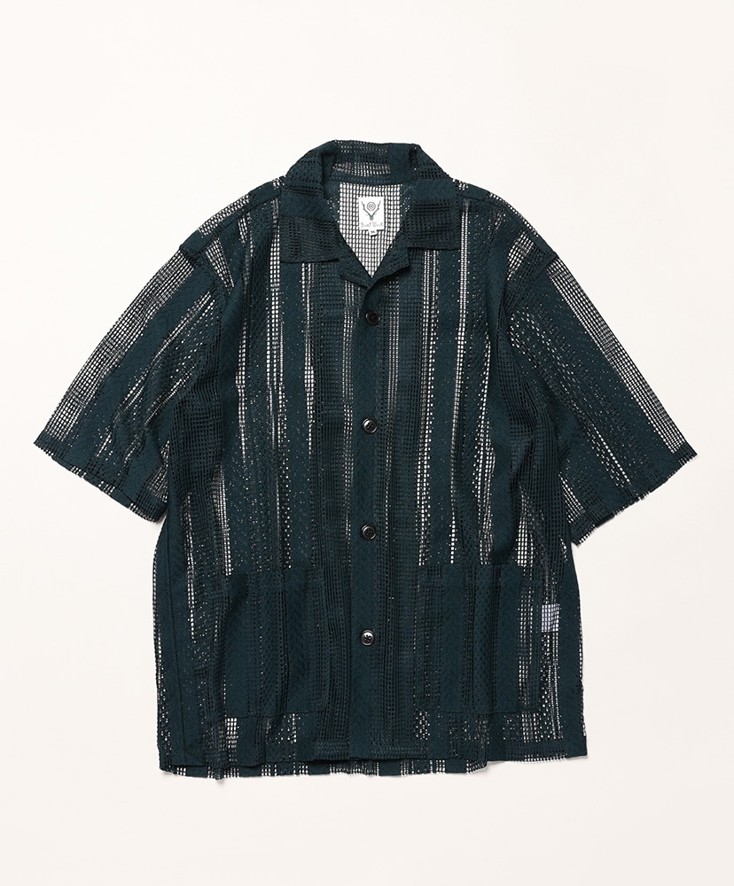 Cabana Shirt - Poly Lace(L(MEN) Green/グリーン): South2 West8