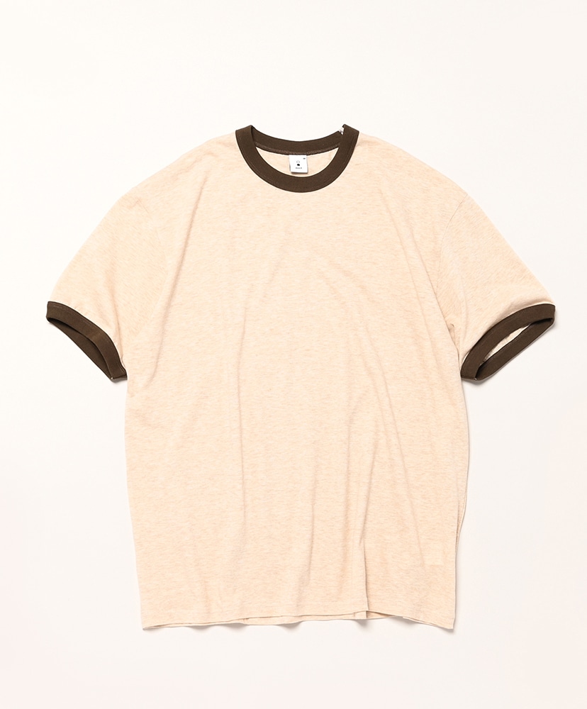 Soft Heather Crew Neck S/S Tee(L(MEN) Beige/ベージュ): moc T