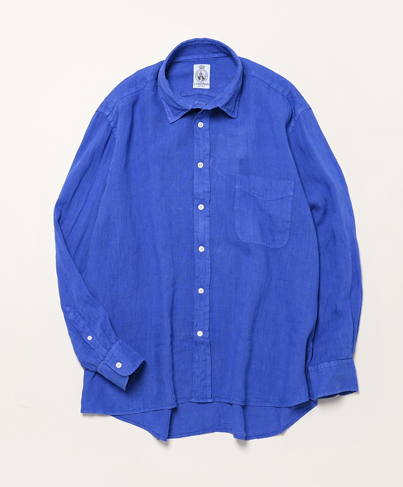 Vintage Linen Shirt(17(MEN) Beige/ベージュ): CORDINGS