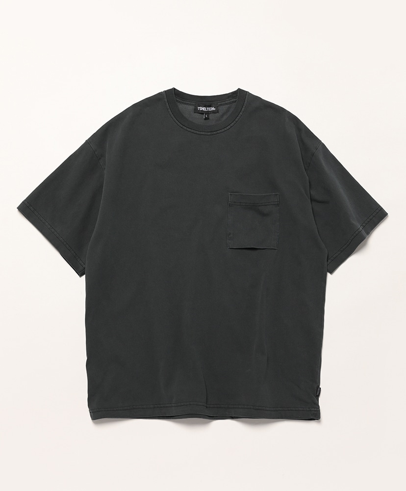 LOFTMAN Tee w/ Drawstring(L(MEN) Black Pigment/ブラック