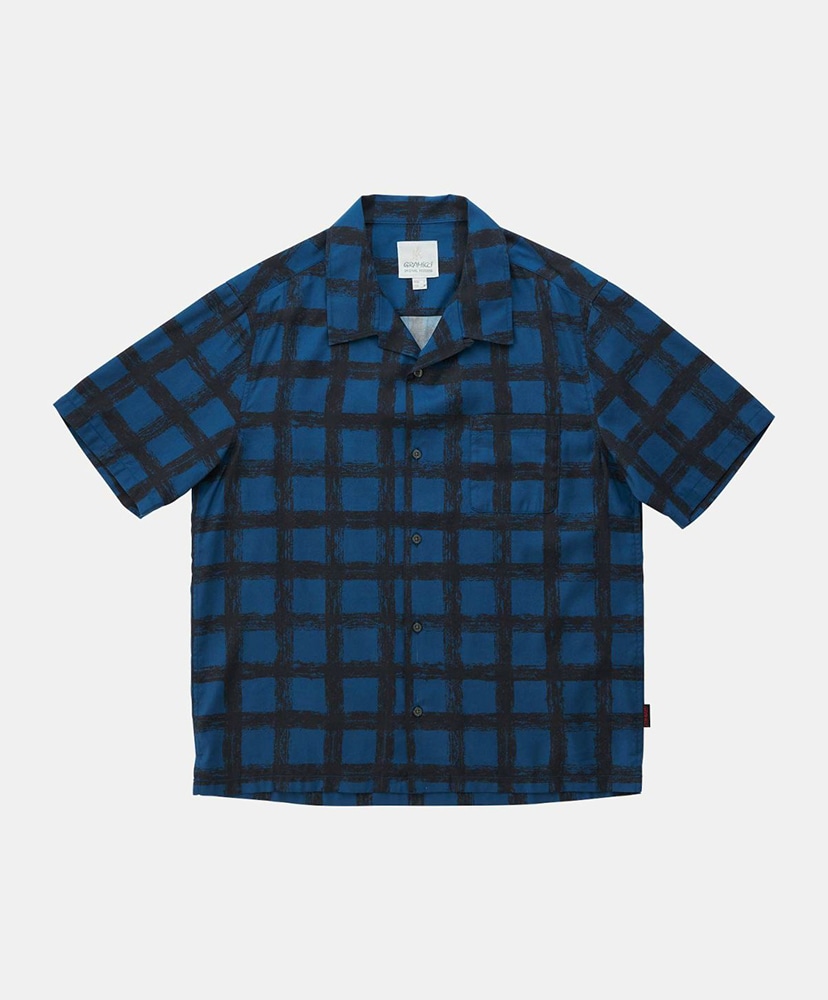 Checkerd Rayon Shirt(L(MEN) Glow/グロー): Gramicci