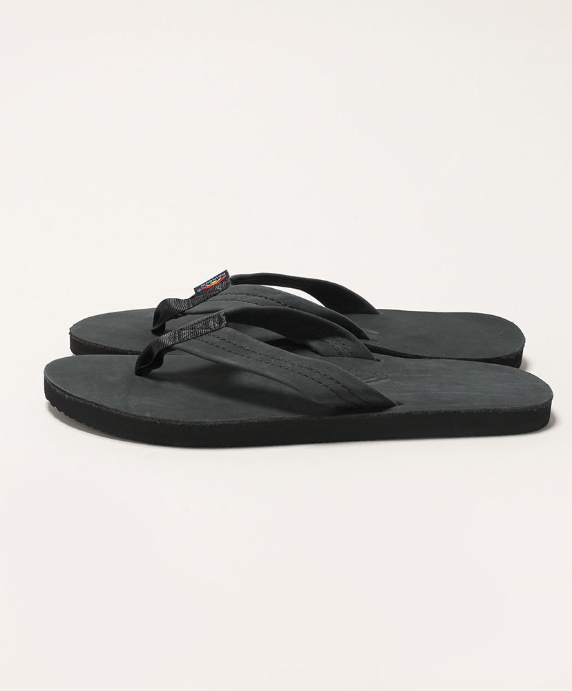 USA製 Rainbow Sandals Black M プレミアレザー USA製 RAINBOW SANDALS ''THE AMERICANA'' シングルレイヤー