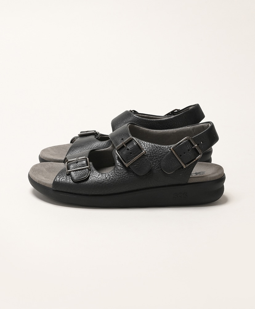 Bravo Heel Strap Sandal(10(MEN) Black/ブラック): SAS