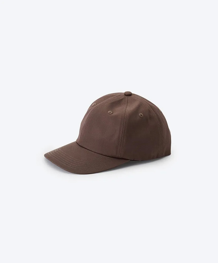 E-008C Cotton Gaba 6panel Cap(F(MEN) Black/ブラック): KIJIMA