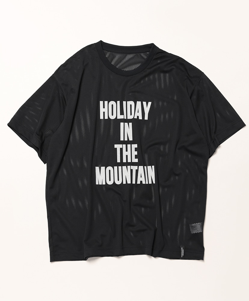 Mesh Tee (H.I.T.M.)(L(MEN) Black/ブラック): MOUNTAIN RESEARCH