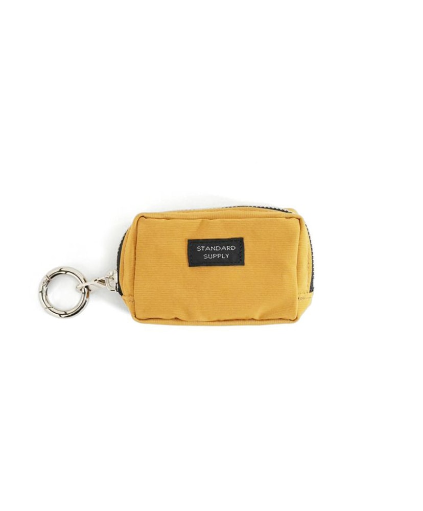 SIMPLICITY SQUARE CHARM POUCH(ONE Red/レッド): STANDARD SUPPLY