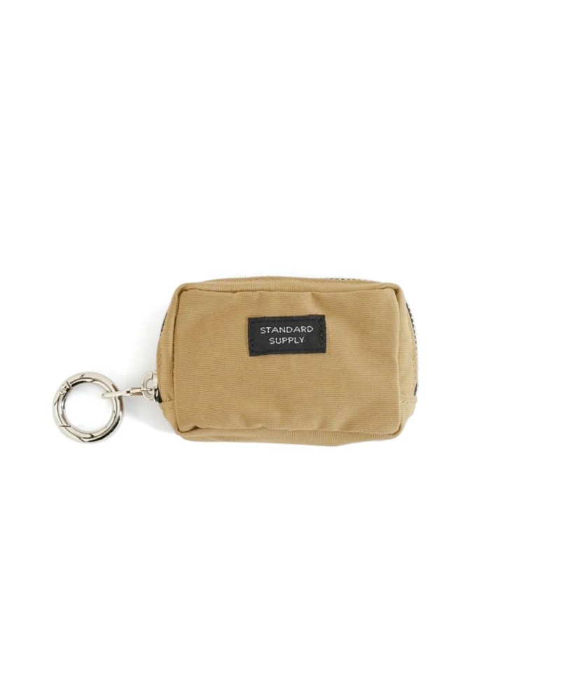 【新発売】今週の市販 SIMPLICITY SQUARE CHARM POUCH(ONE Red/レッド): STANDARD SUPPLY バッグ