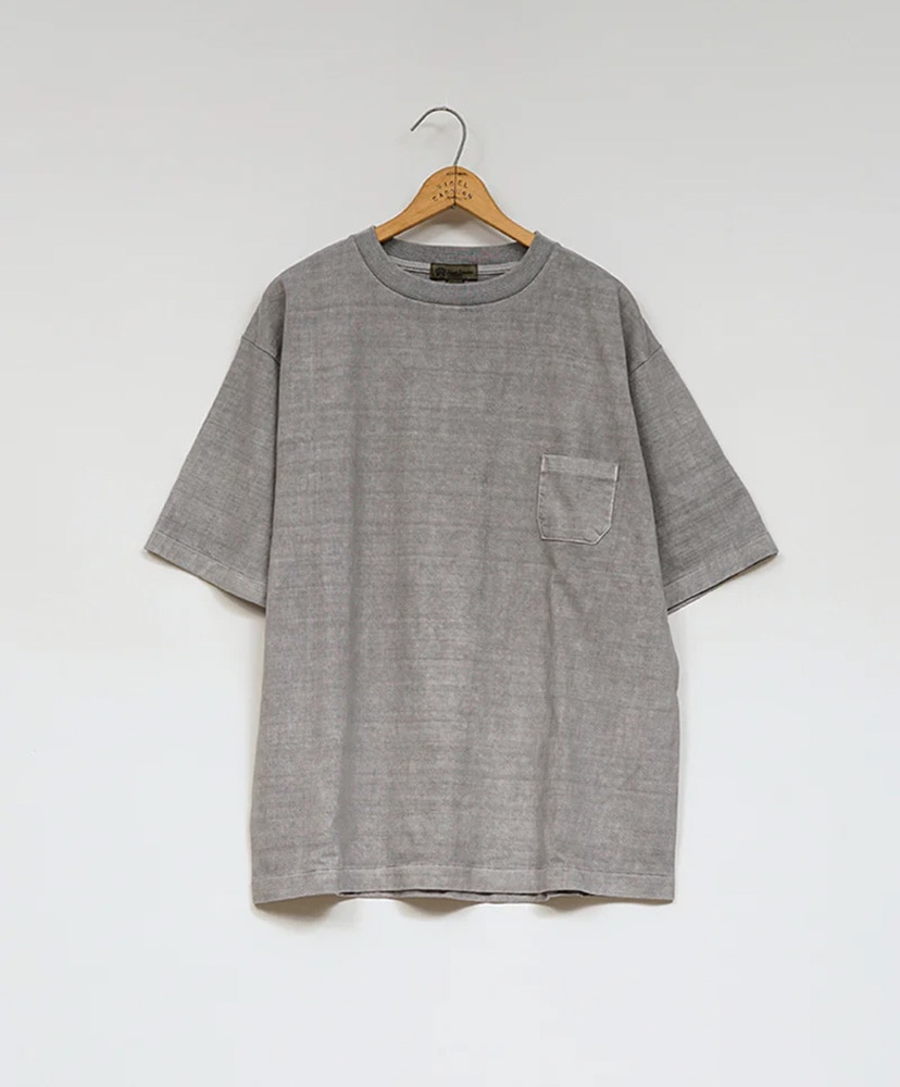 7.8oz BASIC T-SHIRT - PIGMENT(46(MEN) Grey/グレー): Nigel