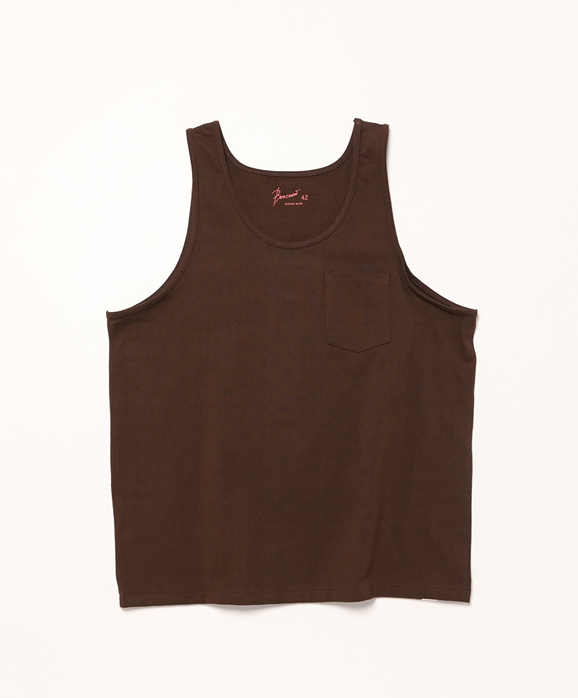 BONCOURA ヘビーウェイト半袖Tシャツ ボンクラ ブラウン 茶色