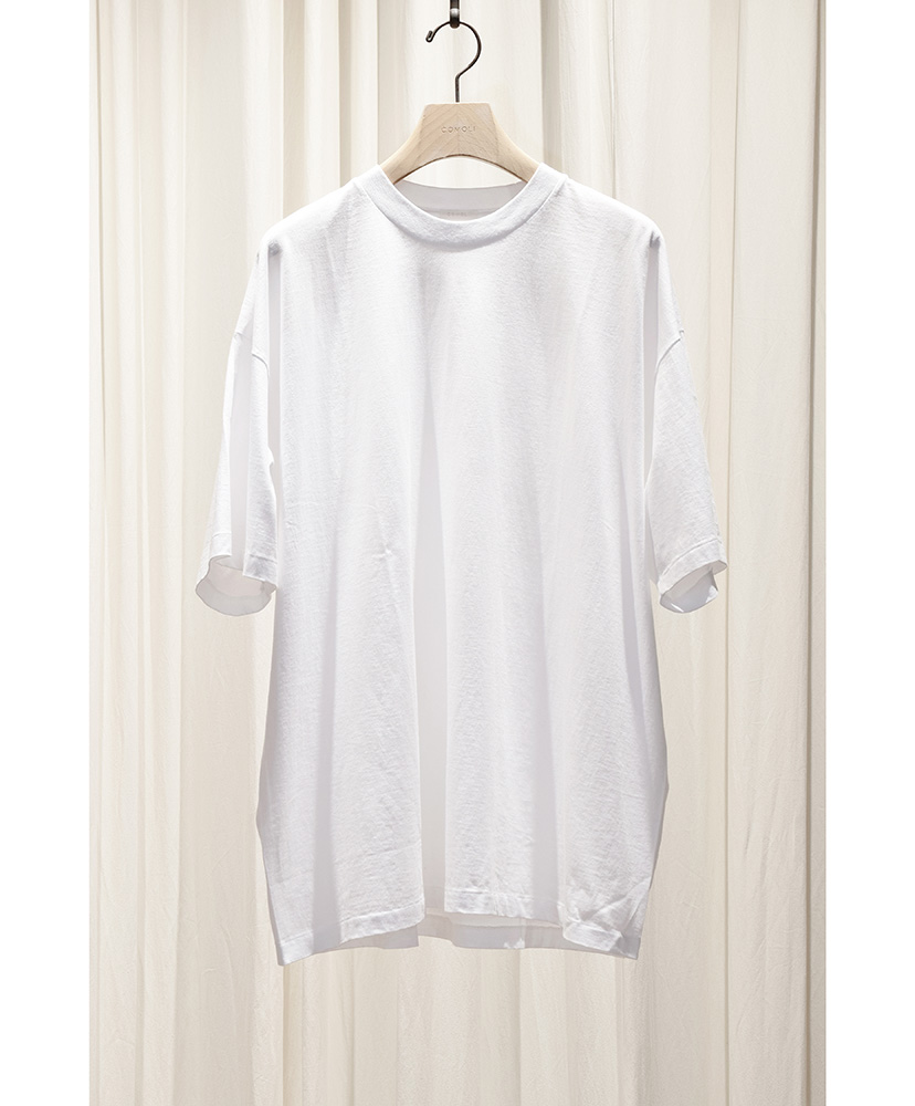 コットンジャージ 半袖Tシャツ(2(MEN) Black/ブラック): COMOLI