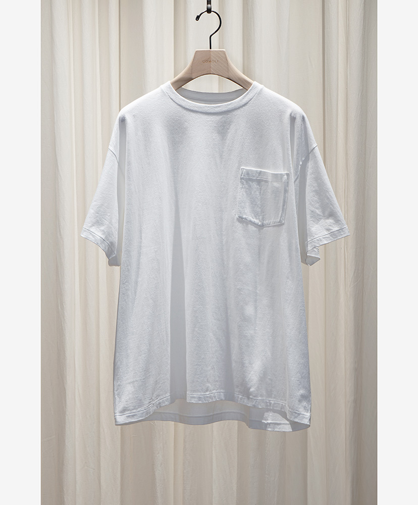 【新品タグ付き】25ss COMOLI サープラス Tシャツ 白3 BEAMS（ビームス）COMOLI / サープラス Tシャツ（Tシャツ