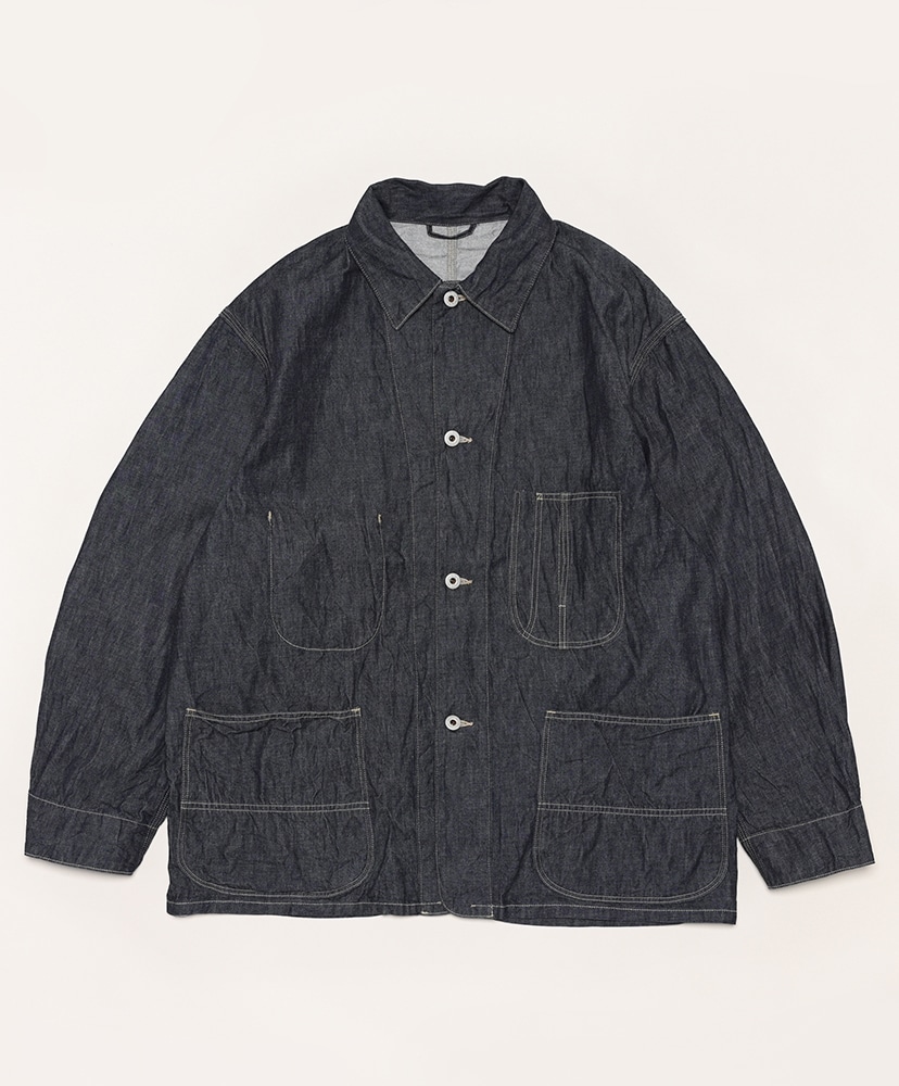 Light oz Denim Coverall(2(MEN) Indigo/インディゴ): blurhms Light oz Denim Coverall(2(MEN) Indigo/インディゴ): blurhms