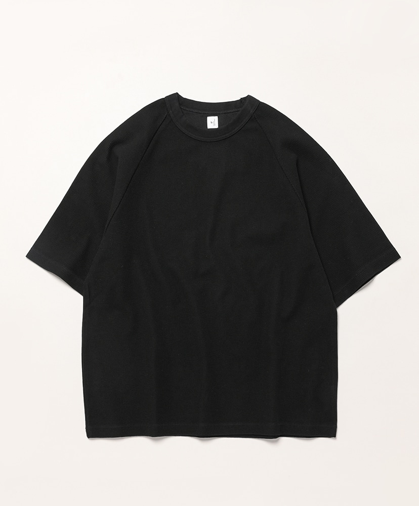 Rough&Smooth Thermal Raglan Tee(2(MEN) Black/ブラック