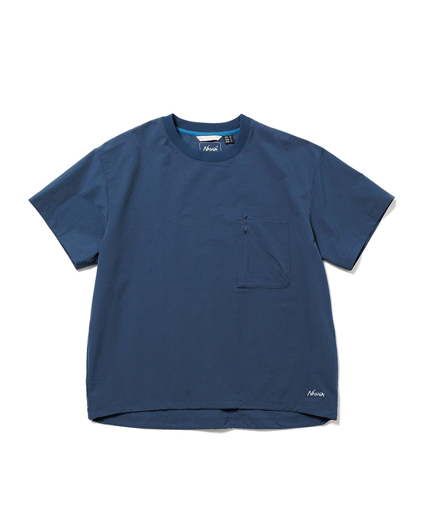 DotAir COMFY TEE (UNISEX)(L(MEN) BLU): NANGA DotAir COMFY TEE (UNISEX)(L(MEN) BLU): NANGA