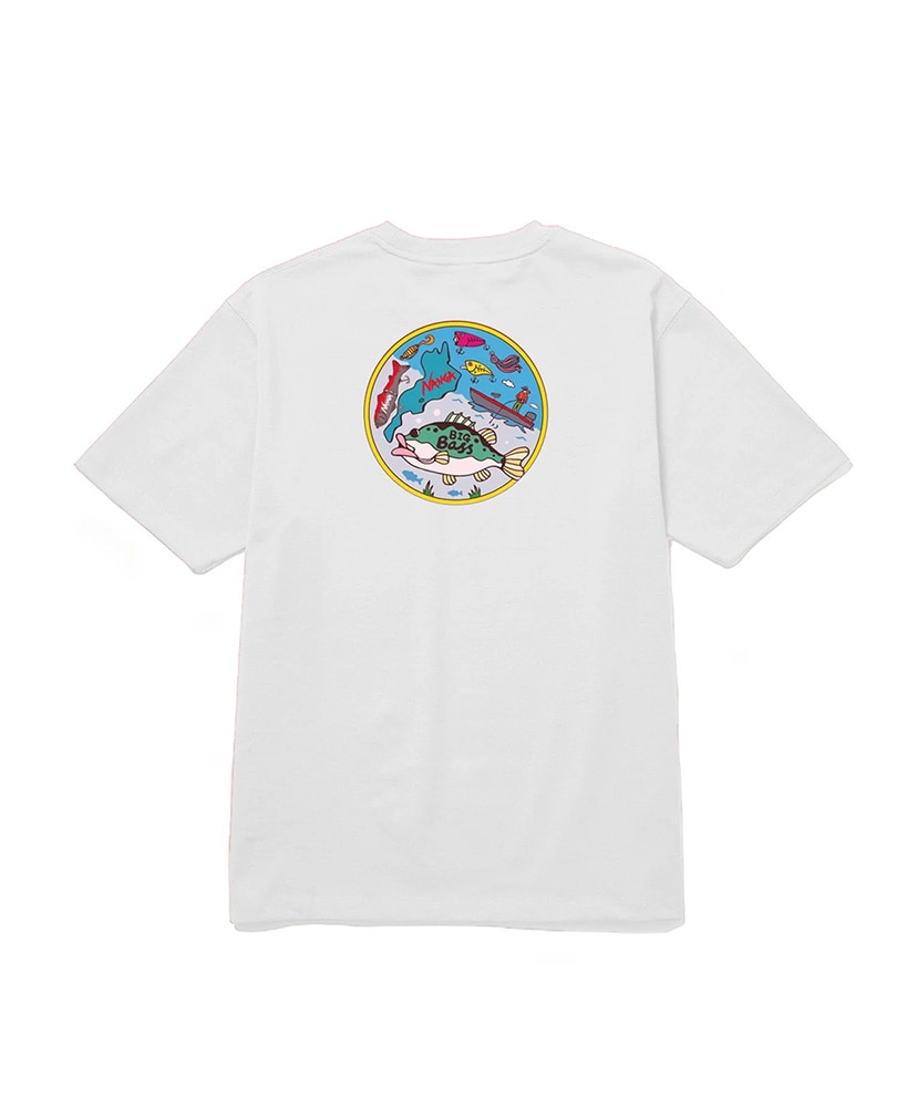 ECO HYBRID TEE (BWK PT)(L(MEN) WHT): NANGA