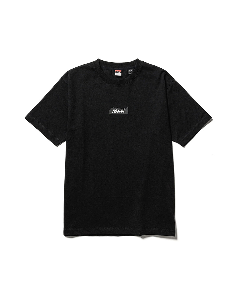 ECO HYBRID MT LOGO TEE (UNISEX)(L WHT): NANGA