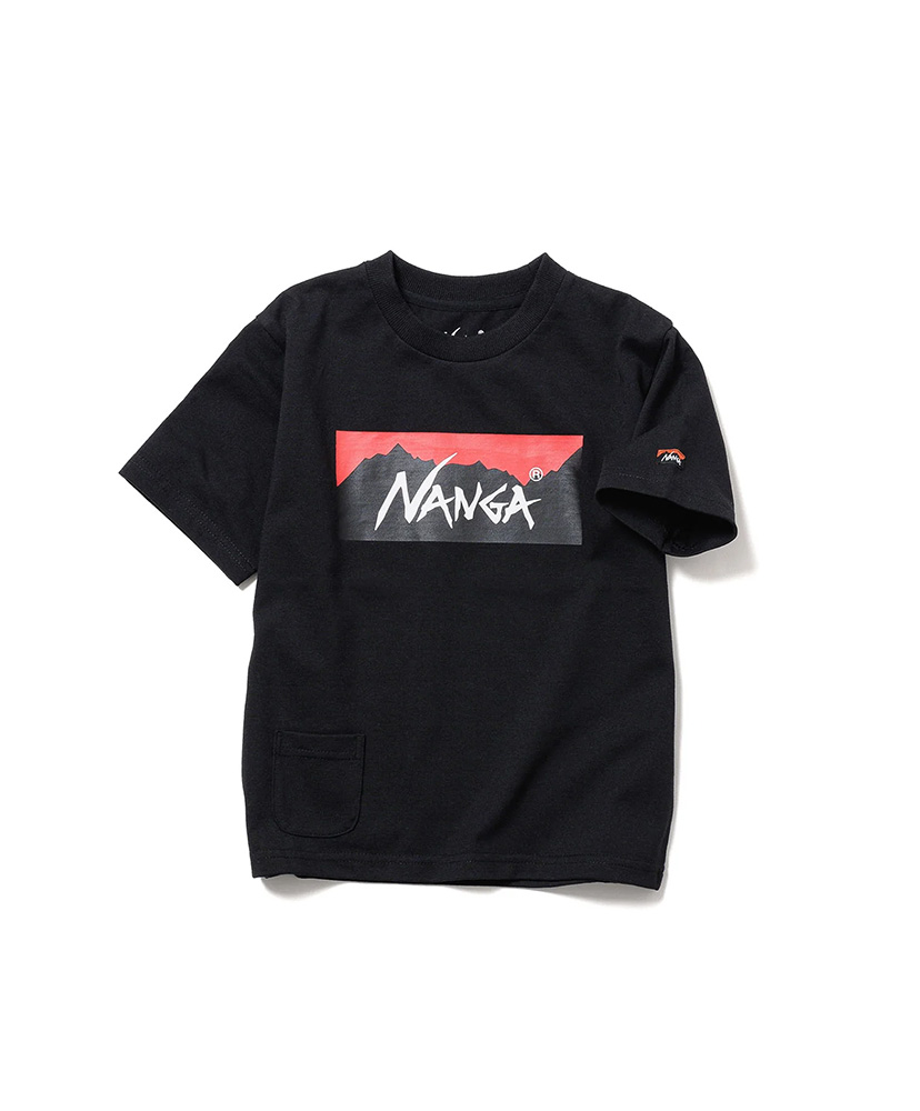 【楽天スーパーセール】 ECO HYBRID NANGA YEL): (KIDS)(100(KIDS) TEE KIDS LOGO BOX ミュージシャン
