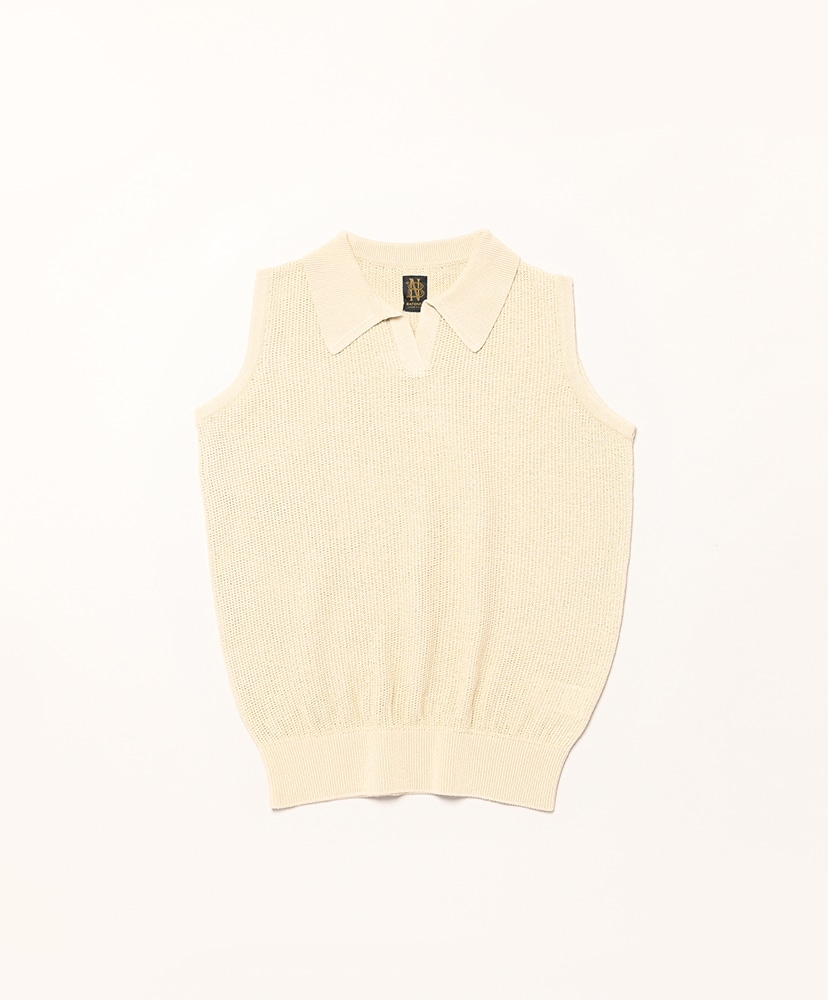 Women Ox Summer Knit No Sleeve Skipper(1(WOMEN) Ivory
