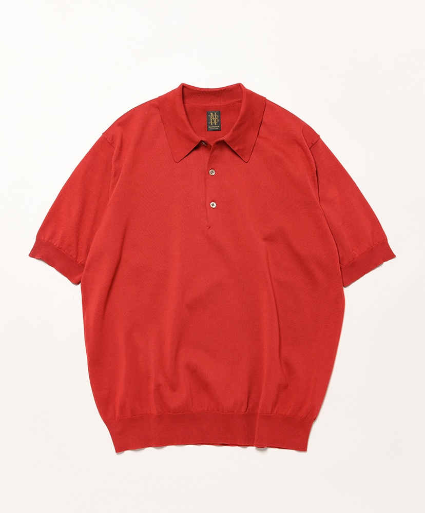 The Seaisland Cotton Polo S/S(1(MEN) Black/ブラック): BATONER
