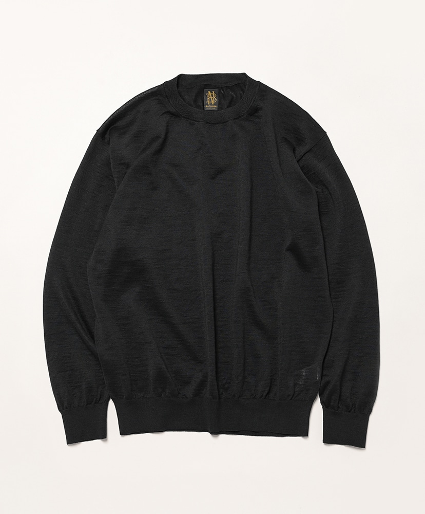 ブランド一覧 | ワールド オンラインストア Men Choma Crew Neck(1(MEN) Black/ブラック): BATONER トップス