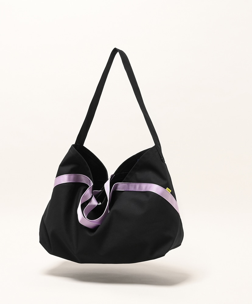 A Tote Canvas - L(ONE Black×Hydrangea/ブラック