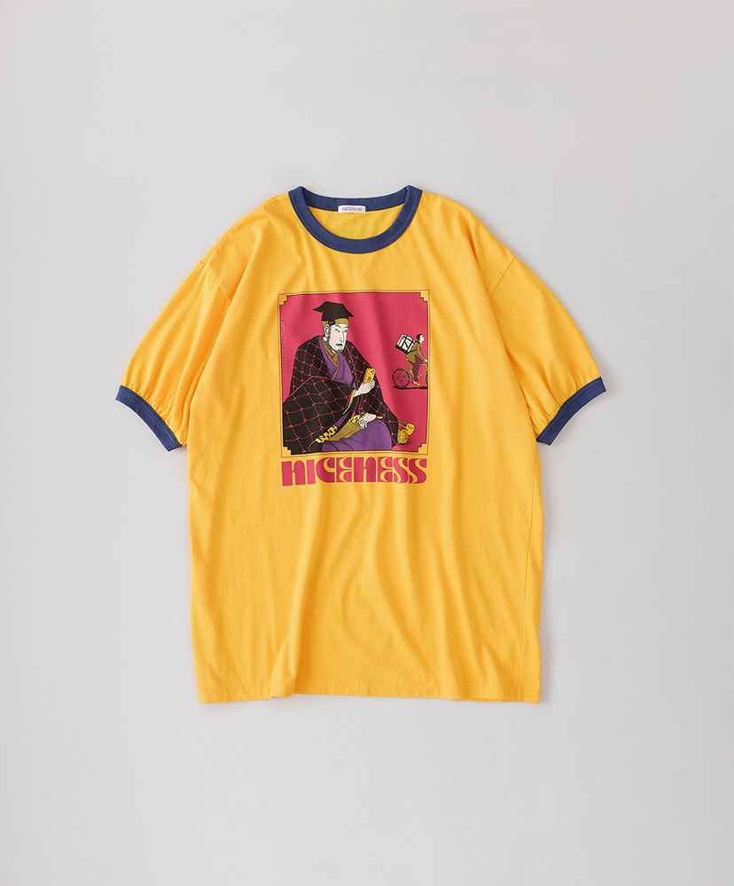 HIMITSUNO AKKOCHAN Tシャツ 95サイズ イエロー T.Athena(L(MEN) Yellow/イエロー): NICENESS