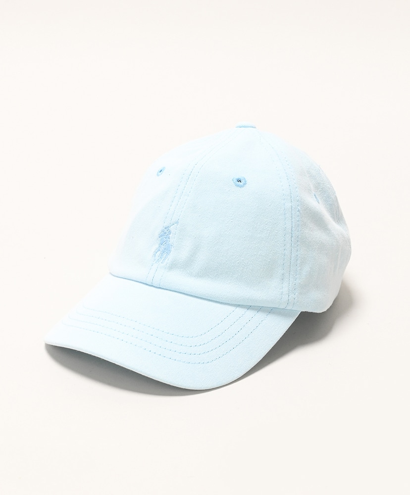 Mineral-Dyed Twill Ball Cap(ONE Sky/スカイ): POLO RALPH LAUREN
