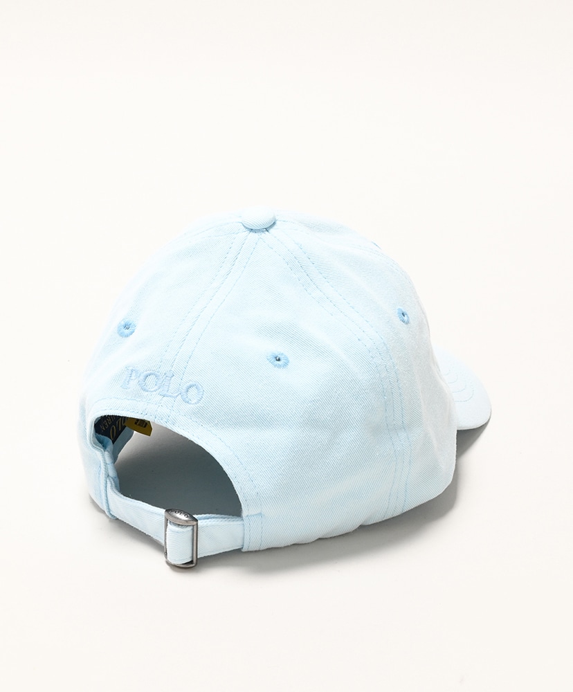 Mineral-Dyed Twill Ball Cap(ONE Sky/スカイ): POLO RALPH LAUREN