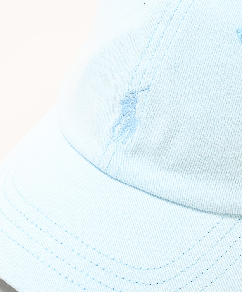 Mineral-Dyed Twill Ball Cap(ONE Sky/スカイ): POLO RALPH LAUREN