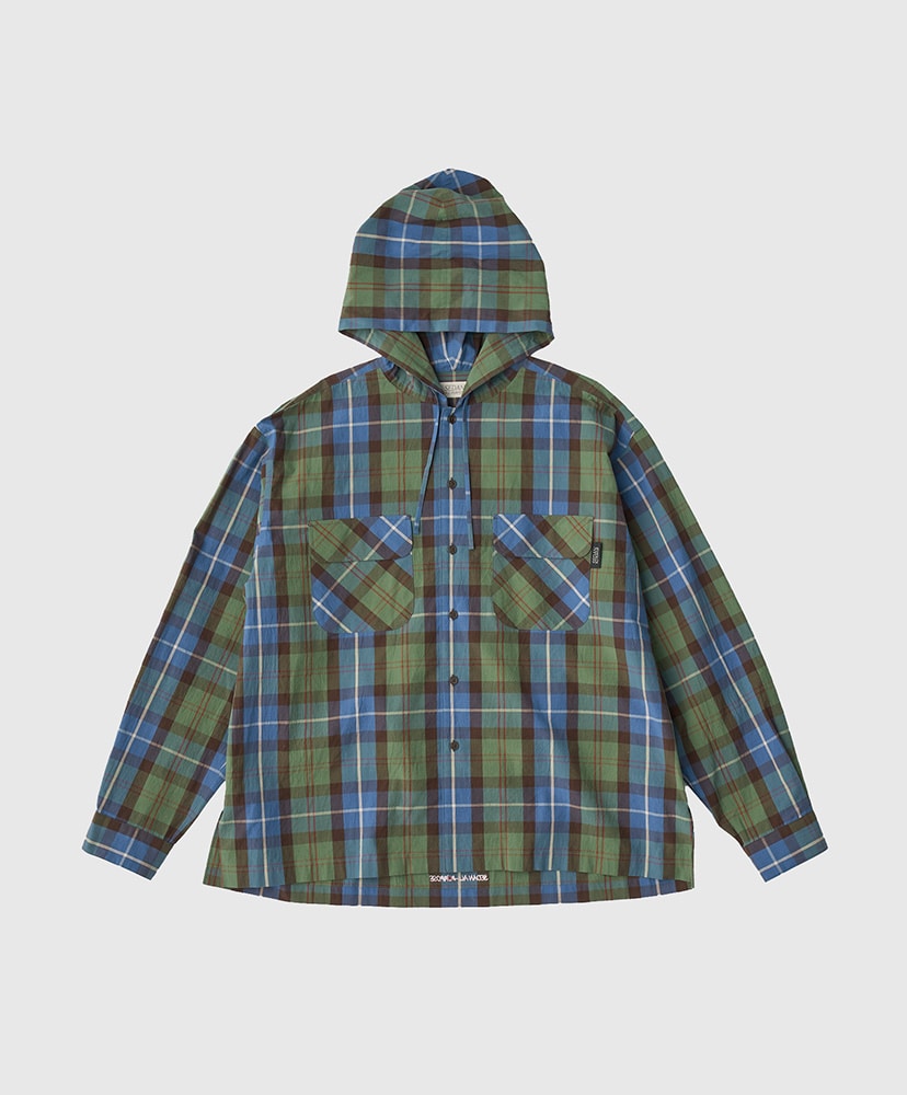 本日のみ価格！mini plaid hooded shirt Mini Plaid Hooded Shirt | Supreme 22ss