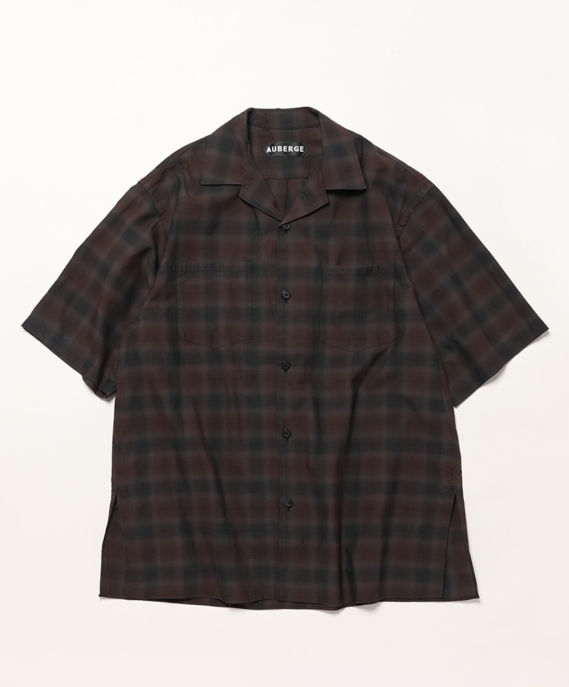 Ombre Demi(40(MEN) Black×Brown Check/ブラック×ブラウン