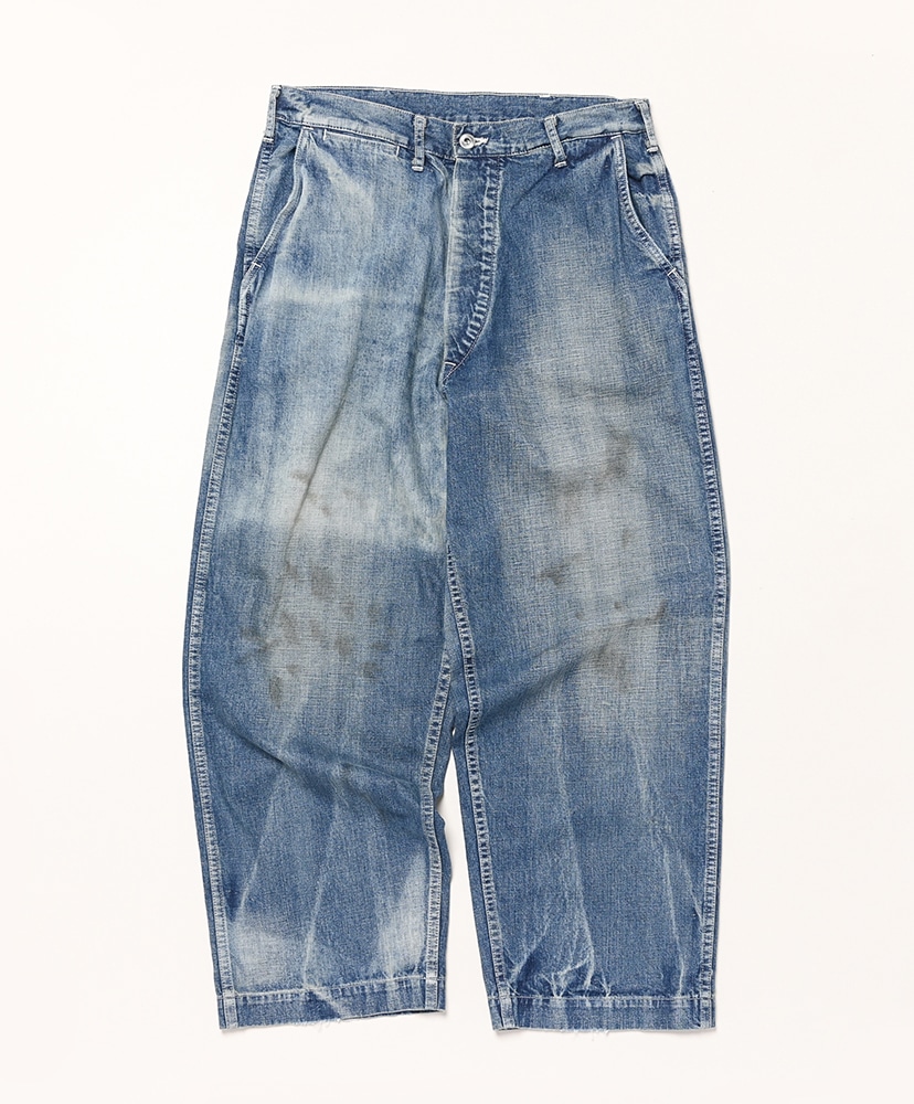 US Army Dungaree Denim Trousers(1(MEN) Indigo/インディゴ): A