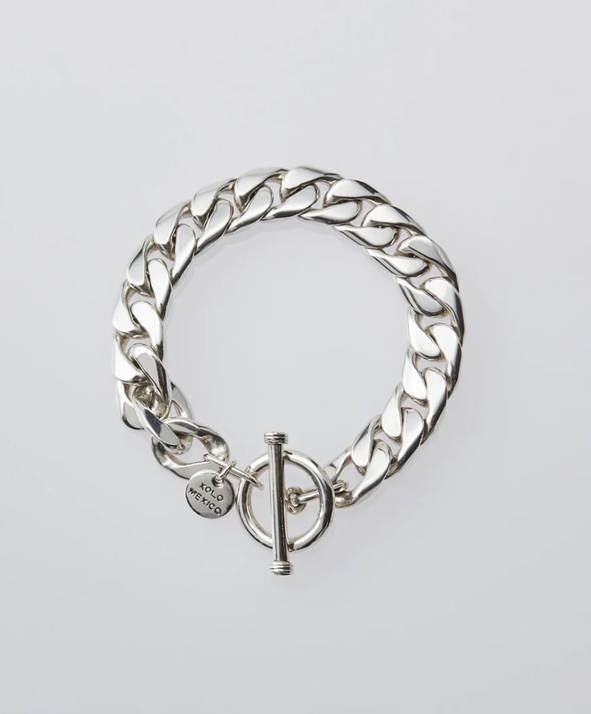 XOLO JEWELRY ブレスレット 14mm シルバー925 21cm XOLO - ベーシック リンク ブレスレット / BASIC LINK BRACELET
