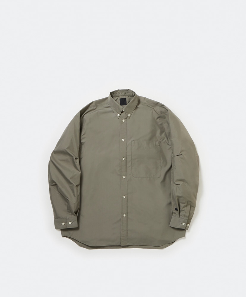Tech Button Down Shirt L/S(L(MEN) Black/ブラック): DAIWA PIER39