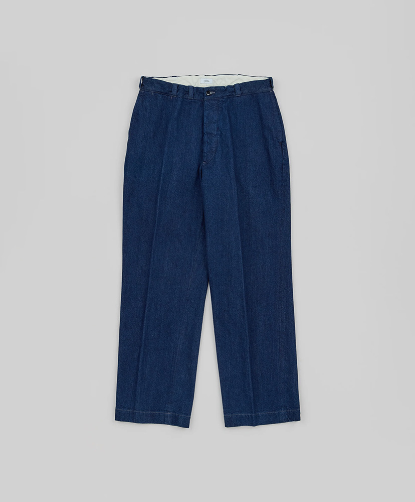 Denim Slacks(3(MEN) Navy/ネイビー): CIOTA Denim Slacks(3(MEN) Navy/ネイビー): CIOTA