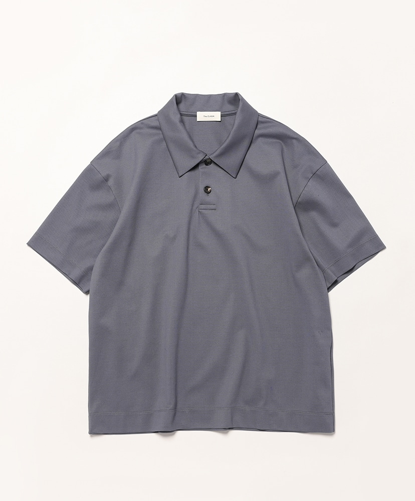 CKCS-070 Classic Polo Shirts - Cotton(46(MEN) Platinum Grey