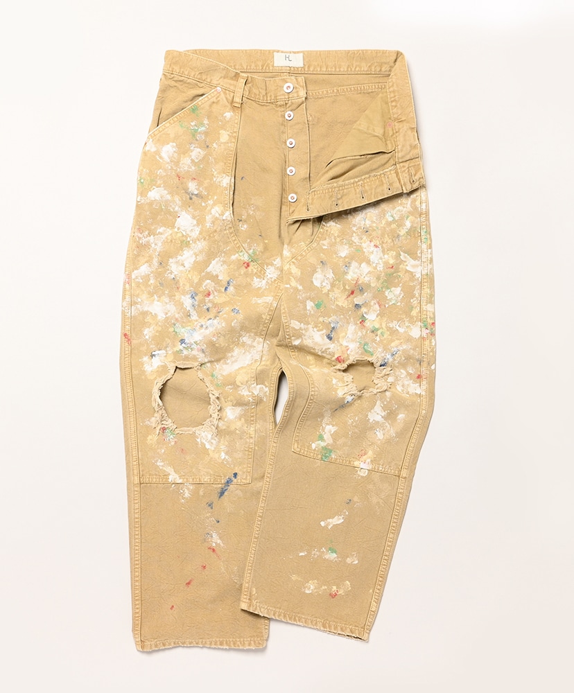 Splash Painterpants(1(MEN) Brown Duck/ブラウンダック): HERILL