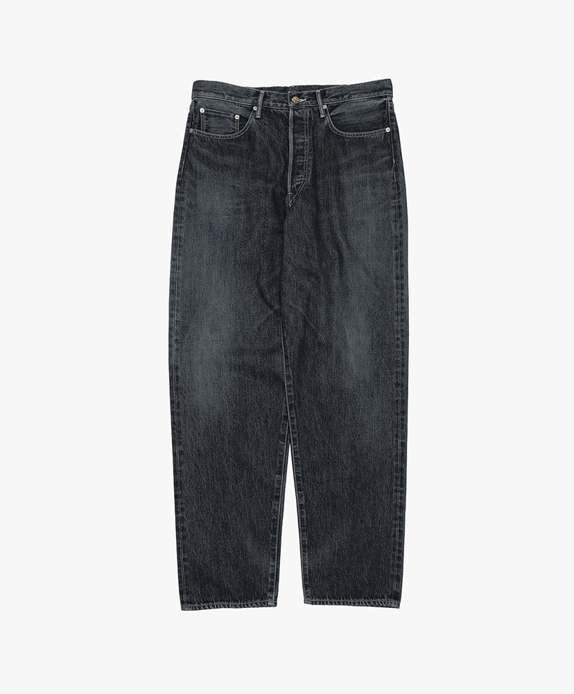 Selvage Denim Five Pocket Tapered Pants -DARK FADE-(1(MEN