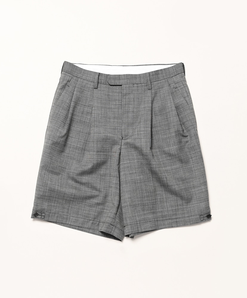 MAATEE&SONS SHORT TROUSER ショートトラウザーズ MAATEE&SONS / SHORT TROUSER - CHARCOAL | ONE TENTH