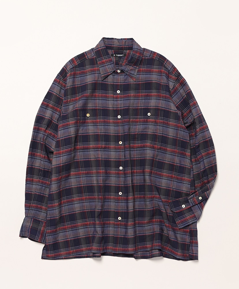 MAATEE&SONS WORK SHIRTS [MIX MADRAS]サイズ2 WORK SHIRT(1(MEN) Mix Madras/ミックスマドラス): MAATEE&SONS
