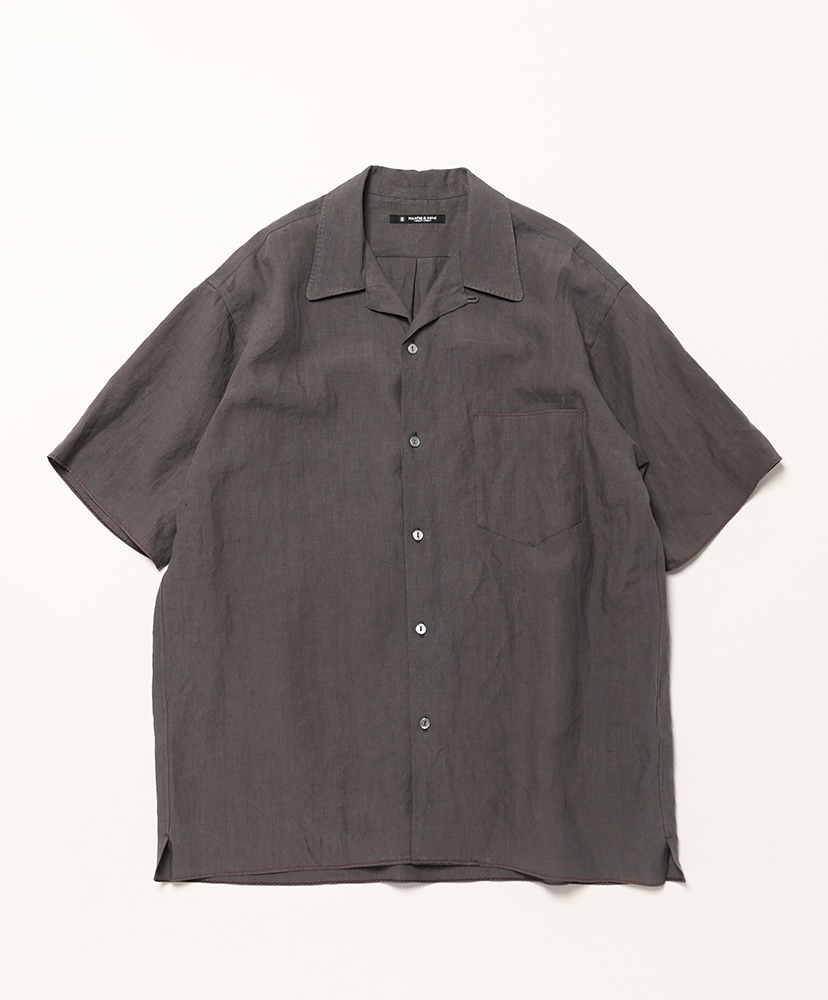 トップス MAATEE&SONS SSLEEVE HANDKERCHIEF OP SH L/S HANDKERCHIEF SH(1(MEN) Black/ブラック): MAATEE&SONS