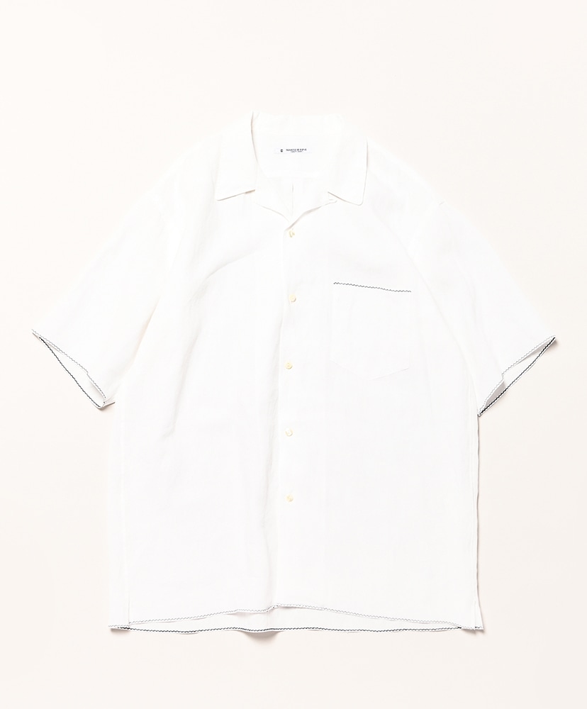 SSLEEVE HANDKERCHIEF OP SH(1(MEN) Black/ブラック): MAATEE&SONS
