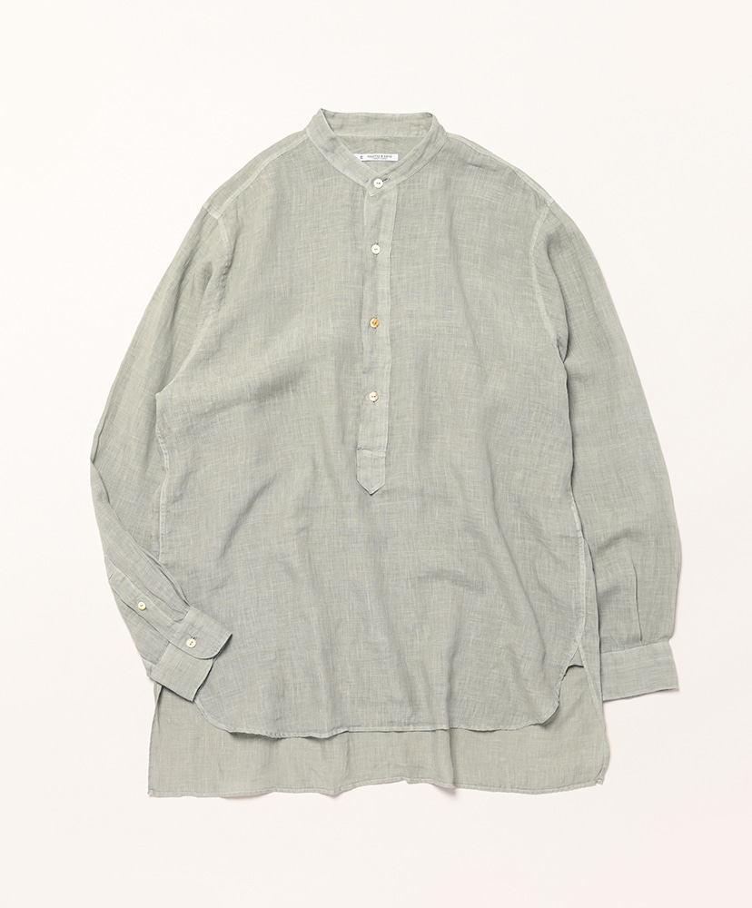 MAATEE&SONS＞ドS LINEN PULLOVERシャツ | MAKES ONLINE STORE