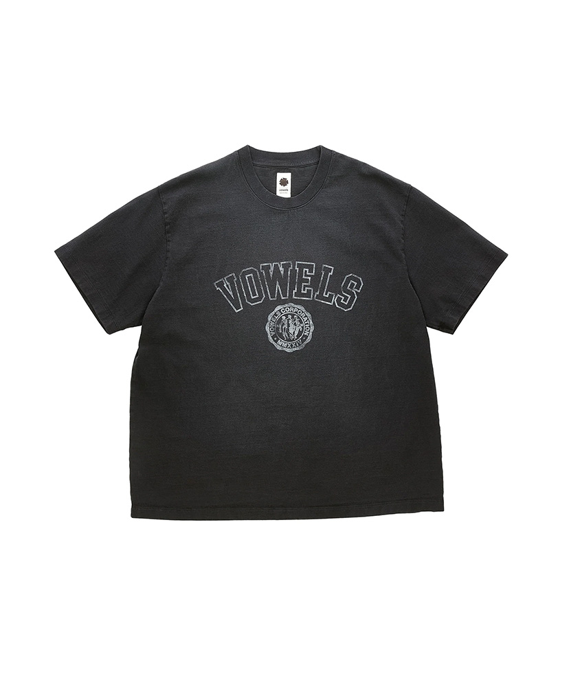 Faded Collegiate Tee(2(MEN) Black/ブラック): vowels