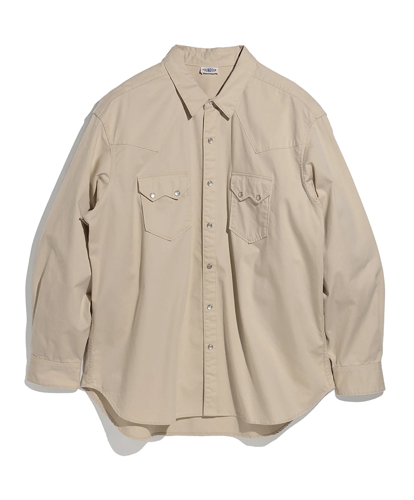 Wrangler MS746RD Cowboy Cut Western Chambray Work Shirt