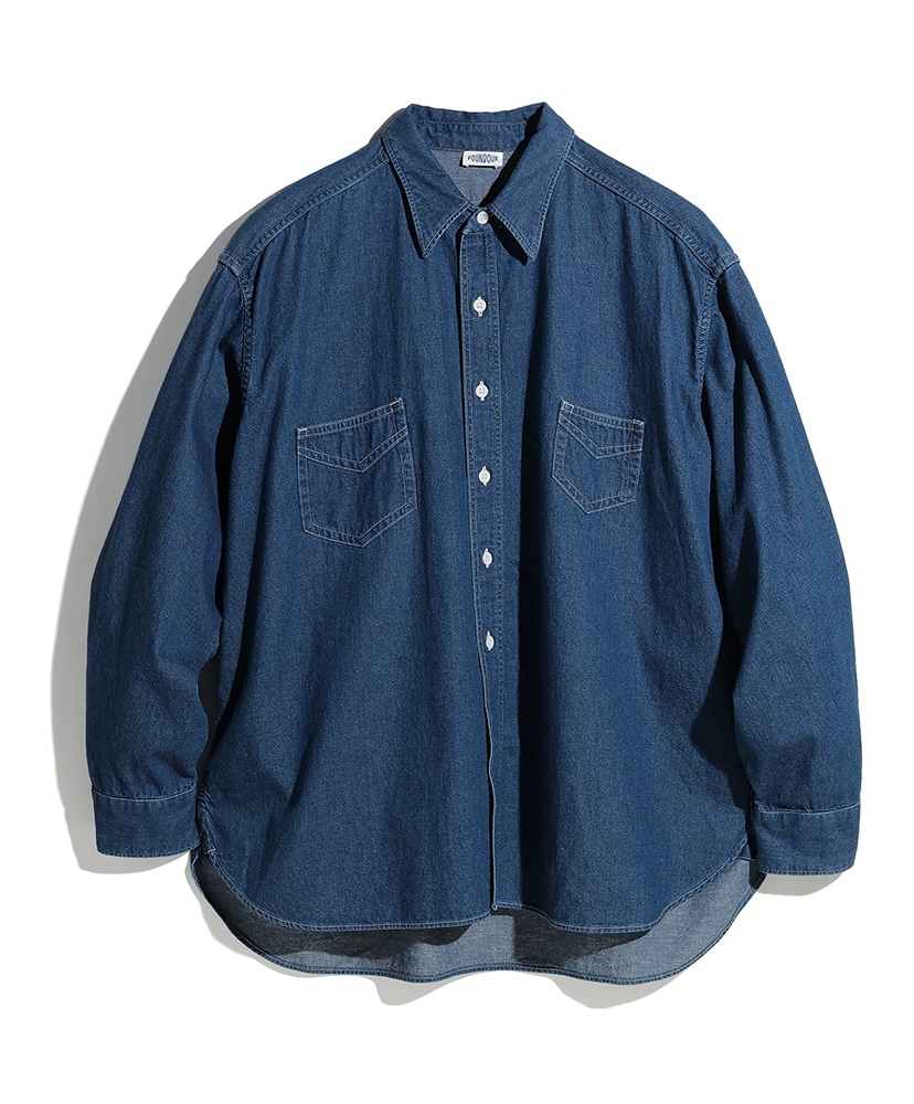 Denim Shirt(2(MEN) One Wash/ワンウォッシュ): FOUNDOUR