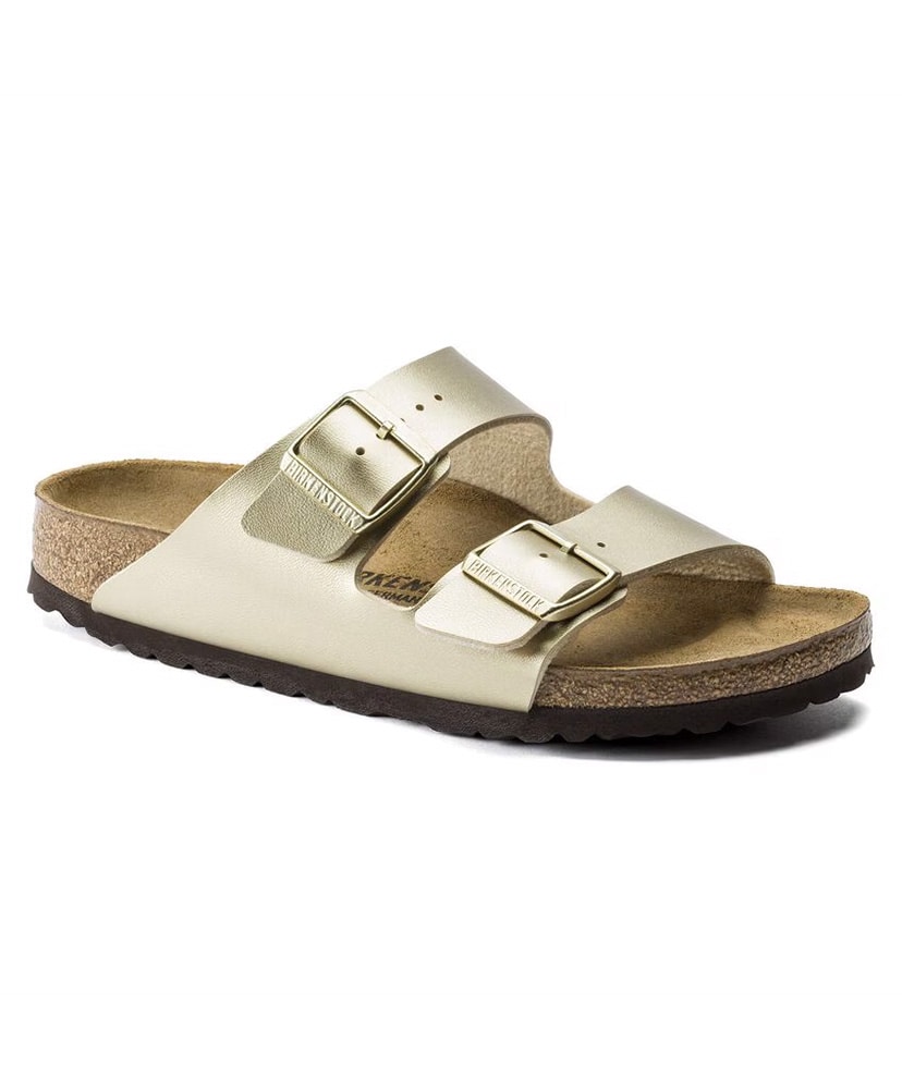 大人気アイテム (Narrow Birko-Flor - Arizona Fit)(36 BIRKENSTOCK Gold/ゴールド): 靴