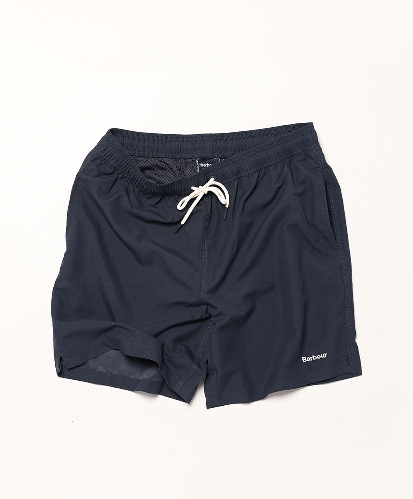 Staple Logo 7inch Swim Shorts(L(MEN) Black/ブラック): Barbour