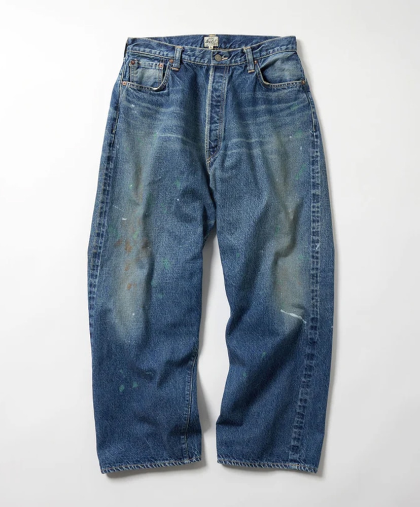 Recycled Waste Suvin Cotton Yarn 14oz. Denim 5Pocket Wide
