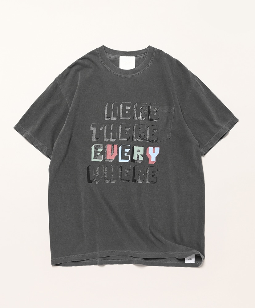 ★as''on★COBY TEE / CHARCOAL★正規品/韓国送料込 COYSEIO] MINI LOGO REGULAR T-SHIRT BLACK 正規品 韓国ブランド